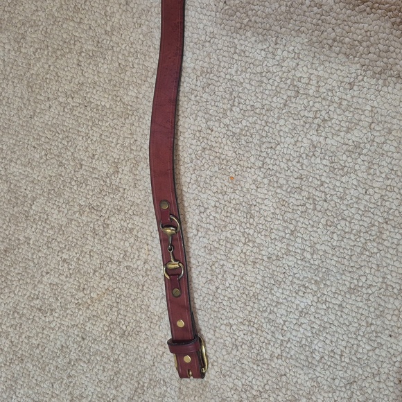 Tory Leather Horse Show Belt Kids - Picture 3 of 4